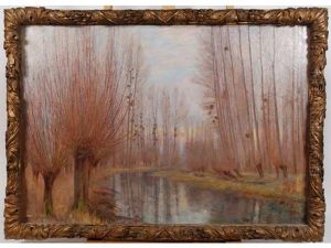 Bord De Vesle En Hiver