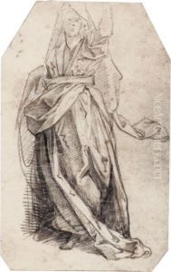 Allegorical Female Figure by Giovanni Alberti
