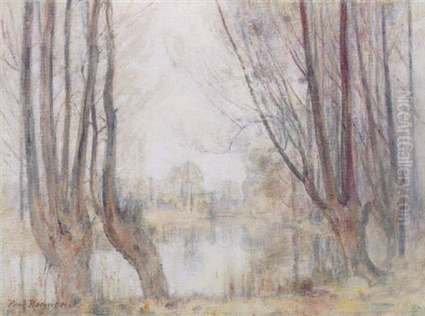 Arbres Au Bord De L'etang - view 1
