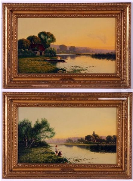 On The Thames (pair) - view 1