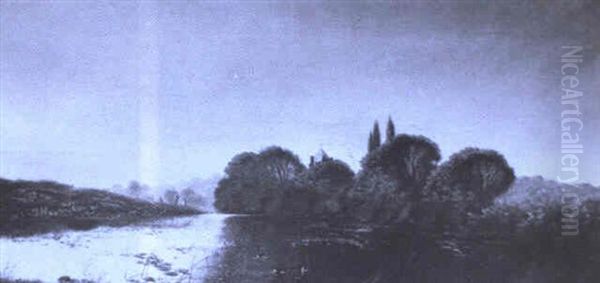 Spring, Thames - view 1