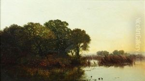 A Quiet Backwater by Henry John Boddington
