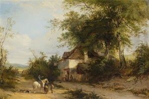Traveler On Horseback by Henry John Boddington