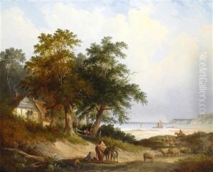 A Coastal Landscape, Isle Of Wight