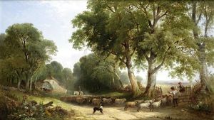 Going To Pasture by Henry John Boddington