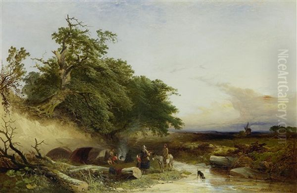 Gypsy Encampment - view 1