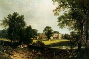 View Of Norton Hall And The Park