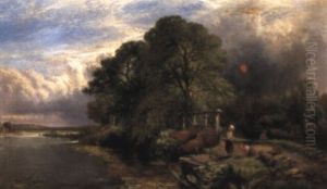 On The Thames by Henry John Boddington