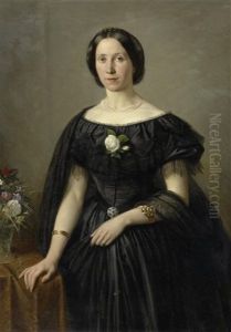 Portrat Der Frida Beyer by Leopold Bode