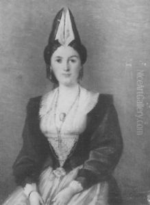 Portrait Einer Appenzellerin by Leopold Bode