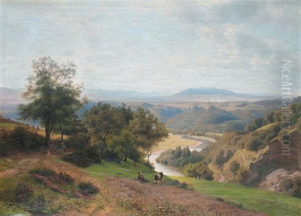 Weite Fluslandschaft - view 1