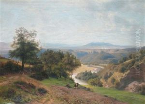 Weite Fluslandschaft