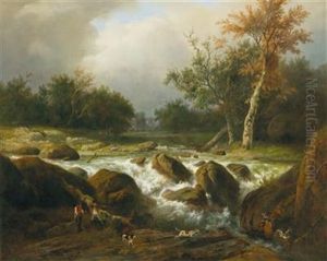 Hunters At A Creek Hunters At A Creek