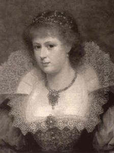 Portrait Of A Lady In Sixteenth Century Dress