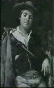 Hirtenknabe Mit Pfeite by Friedrich Bodenmuller