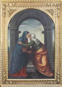 The Visitation by Mariotto Albertinelli