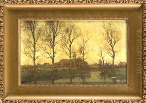 Kanallandschaft by Paul Bodifee