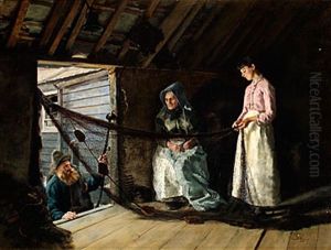 Fiskarens Hemkomst by Frank Bodilly