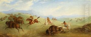 Grosses Damenportrait by Karl Bodmer