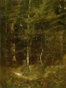 Chevreuil Dans Le Sous Bois Fleuri