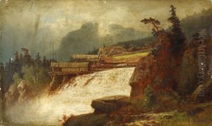 Norwegische Landschaften (2 Works) by Erik Bodom