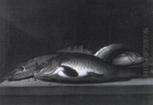 Poissons Sur Une Table by Peter van Boeckel