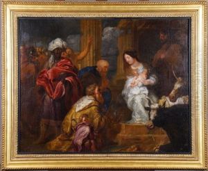 L'adoration Des Mages by Jan Boeckhorst