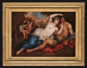 Venere E Adone by Jan Boeckhorst