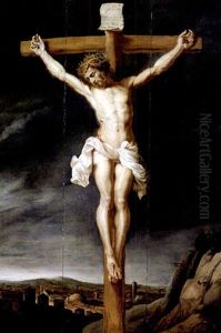 Christ On The Cross by Jan Boeckhorst