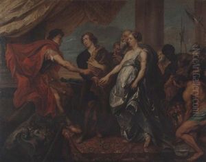 The Continence Of Scipio by Jan Boeckhorst