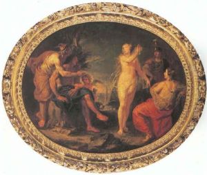 The Judgement Of Paris by Jan Boeckhorst