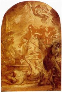The Assumption Of A Female Saint (?) The Assumption Of A Female Saint (?)