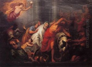 Gedeon Contre Baal by Johannes De Boeckhorst
