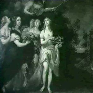 Herse Approaching Mercury by Johannes De Boeckhorst