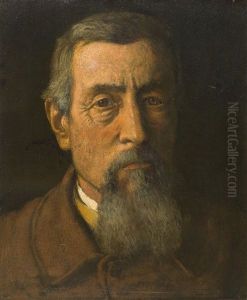 Portrat Eines Bartigen Mannes