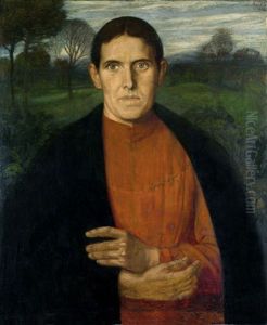 Bauerin Aus Emmendingen (+ Bildnis Eines Mannes; Verso) by Fritz Boehle