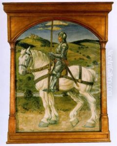 Ritter Auf Dem Pferd by Fritz Boehle