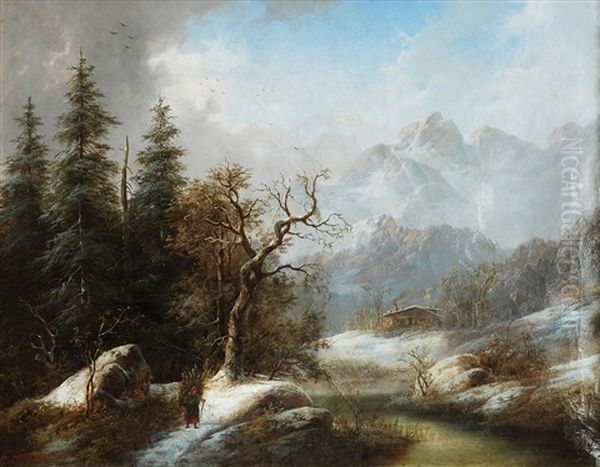 Winter Countryside In Styrsko - view 1