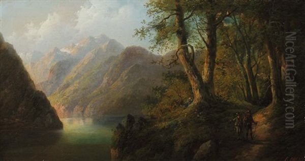 Gebirgslandschaft In Tyrol - view 1