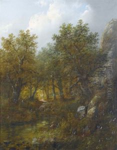 Partie Aus Steiermark by Eduard Boehm