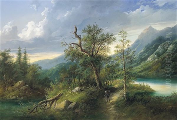 Alpenlandschaft Aus Der Steiermark - view 1