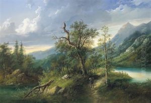 Alpenlandschaft Aus Der Steiermark