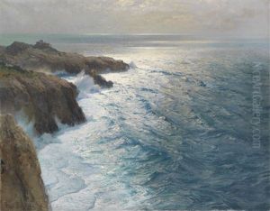 Meeresbrandung by Karl Theodor Boehme