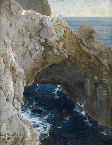 Felsenkuste Auf Capri - view 1