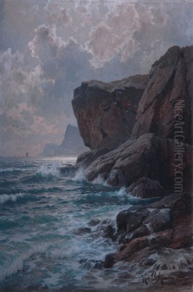 Felsige Kustenlandschaft - view 1