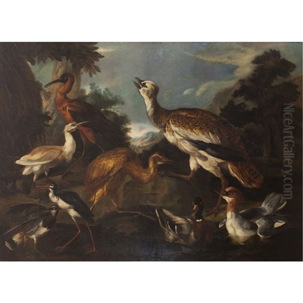 Study Of Wild Fowl - view 1