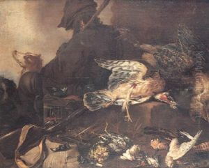 Le Repos Du Chasseur by Pieter Boel