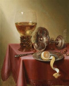 A Still Life With A 'roemer" Of Wine