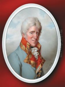 Portrat Albert Herzog Von Sachsen-teschen by Alexandrine Boely