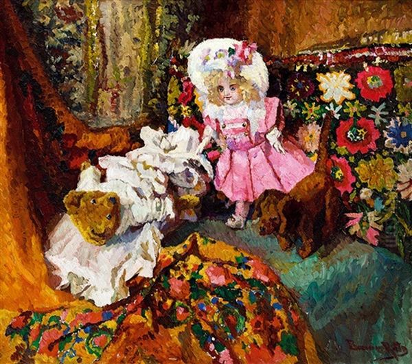 Room With Cushions And Toys, 1913 - view 1